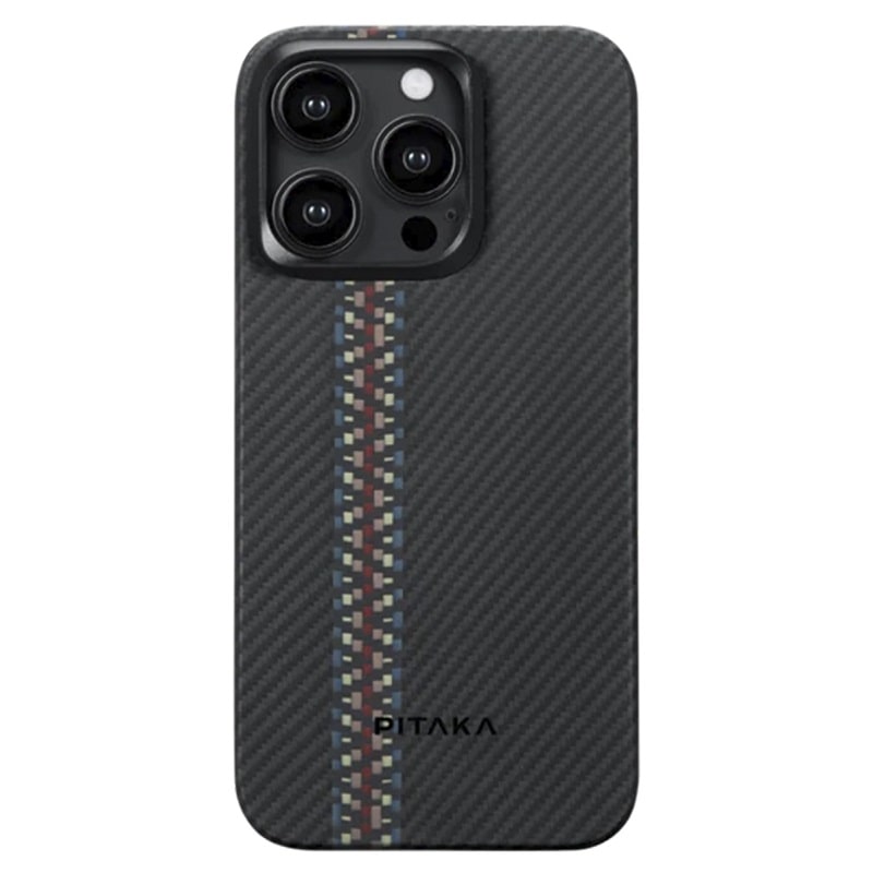 Чехол Pitaka MagEZ Case 4 Fusion Weaving Rhapsody for iPhone 15 Pro (FR1501P)