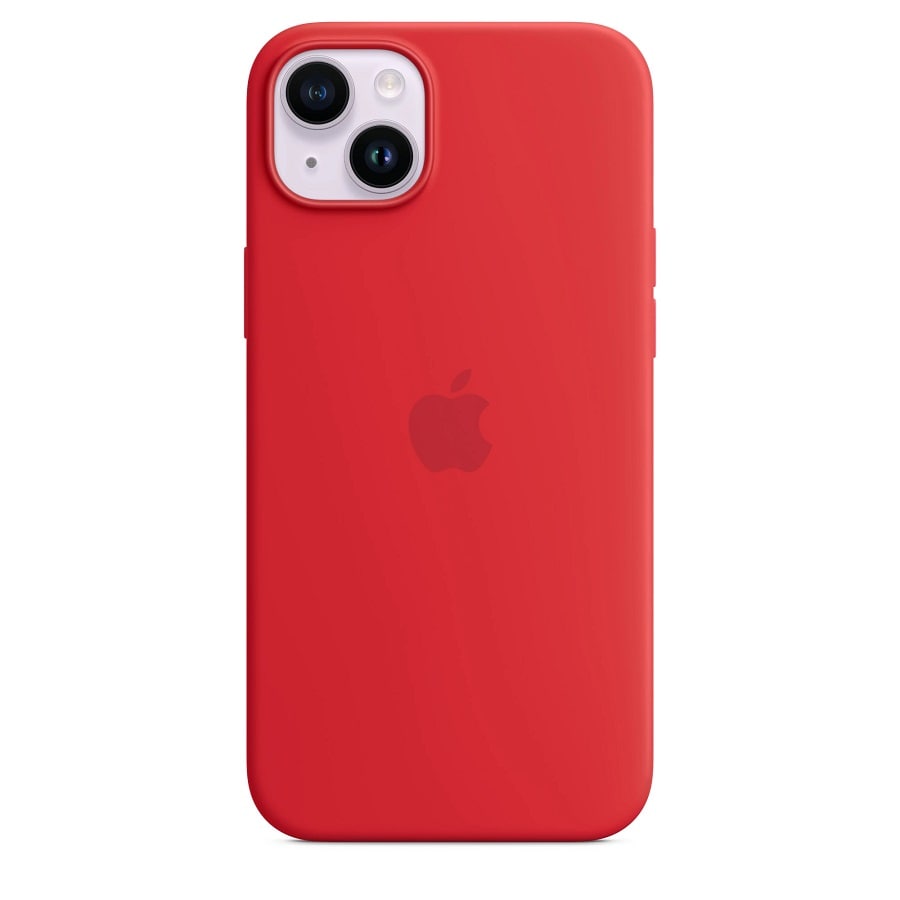 Чохол silicone Case 14 Plus (Product) Red