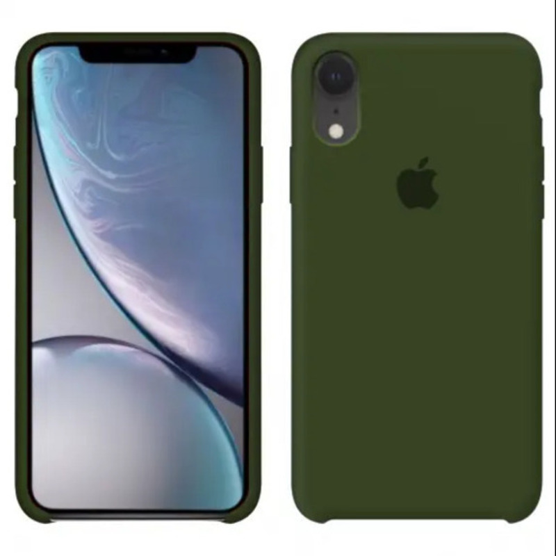 Чохол Silicone Case iphone XR  virid