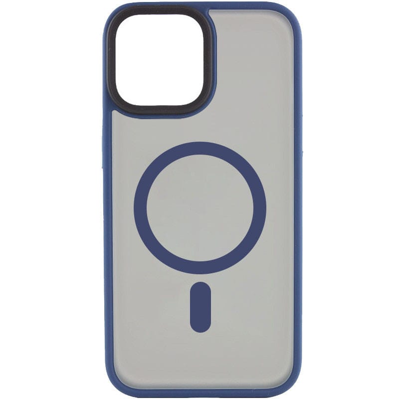 Чохол TPU+PC Metal Buttons with MagSafe iPhone 15 Pro (6.1) - black