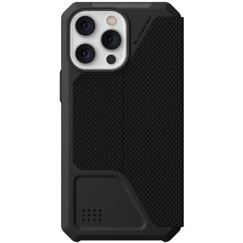 Чохол UAG для Apple iPhone 14 Pro Max Metropolis, Kevlar Black (114047113940)