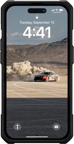 Чохол UAG для Apple iPhone 14 Pro Monarch, Kevlar Black (114034113940)
