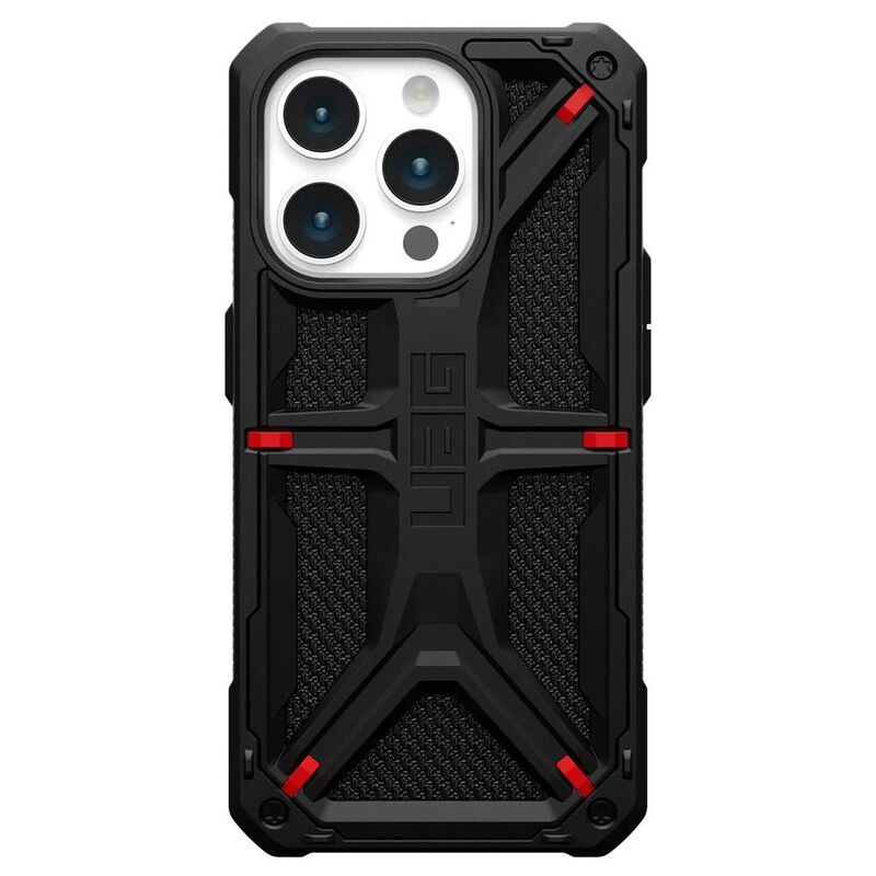 Чохол UAG для iPhone 15 Pro Max, Monarch, Kevlar Black (114298113940)