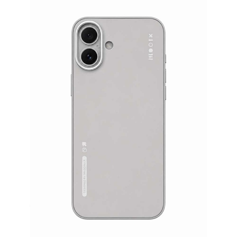Чохол Blueo для iPhone 16 BL045 Dual-Color Liquid Silicone Magnetic Series (White)