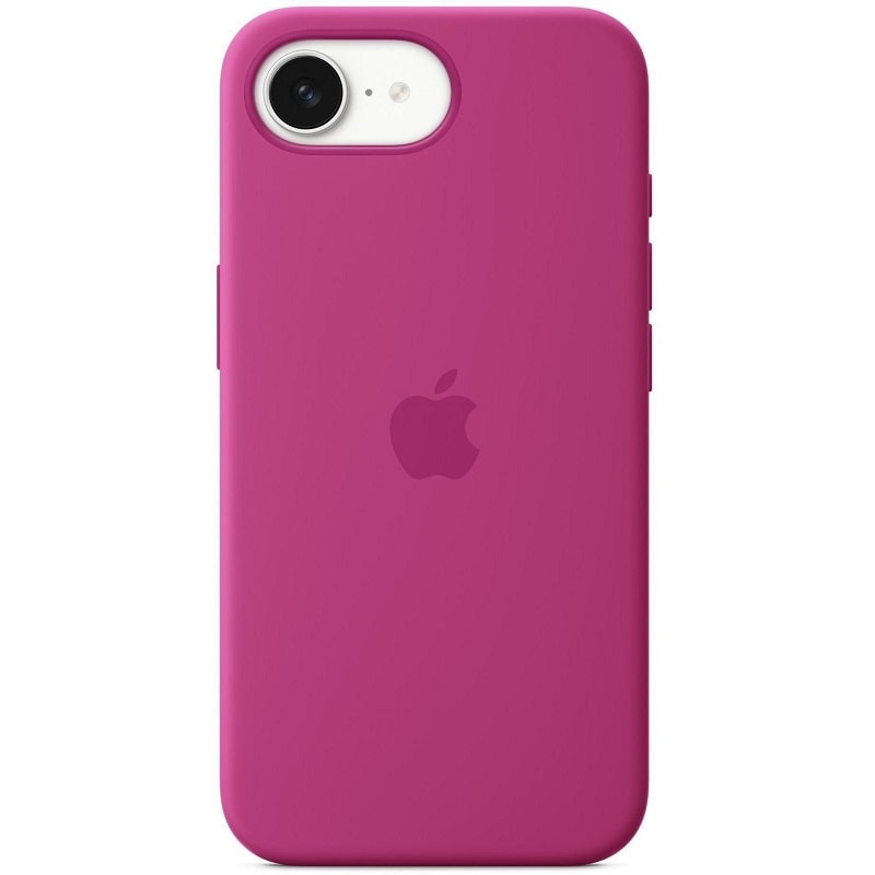 Чохол Silicone Case with MagSafe iPhone 16e Fuchsia