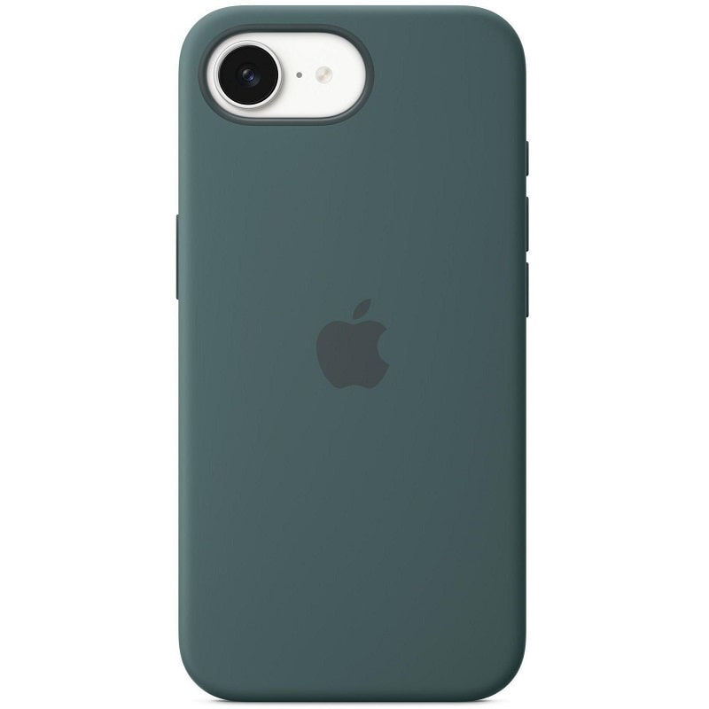 Чохол Silicone Case with MagSafe iPhone 16e Lake Green