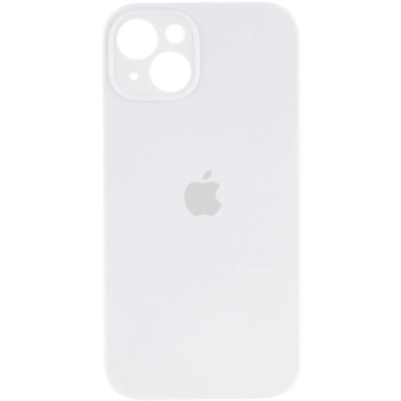 Чехол Silicone Case iPhone 15 FULL (№9 White)