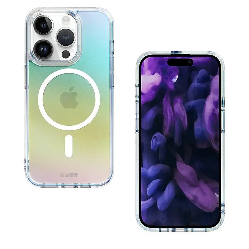 Чохол LAUT Holo Case with MagSafe for iPhone 15 Pro Max - Pearl (L_IP23D_HO_W)