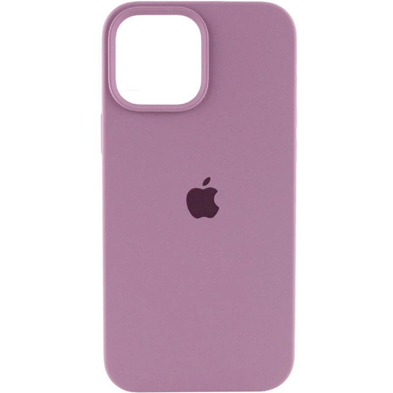 Чохол Silicone Case Full Protective (AA) для Apple iPhone 16 Pro (6.3") (Ліловий / Lilac Pride) + скло в подарунок