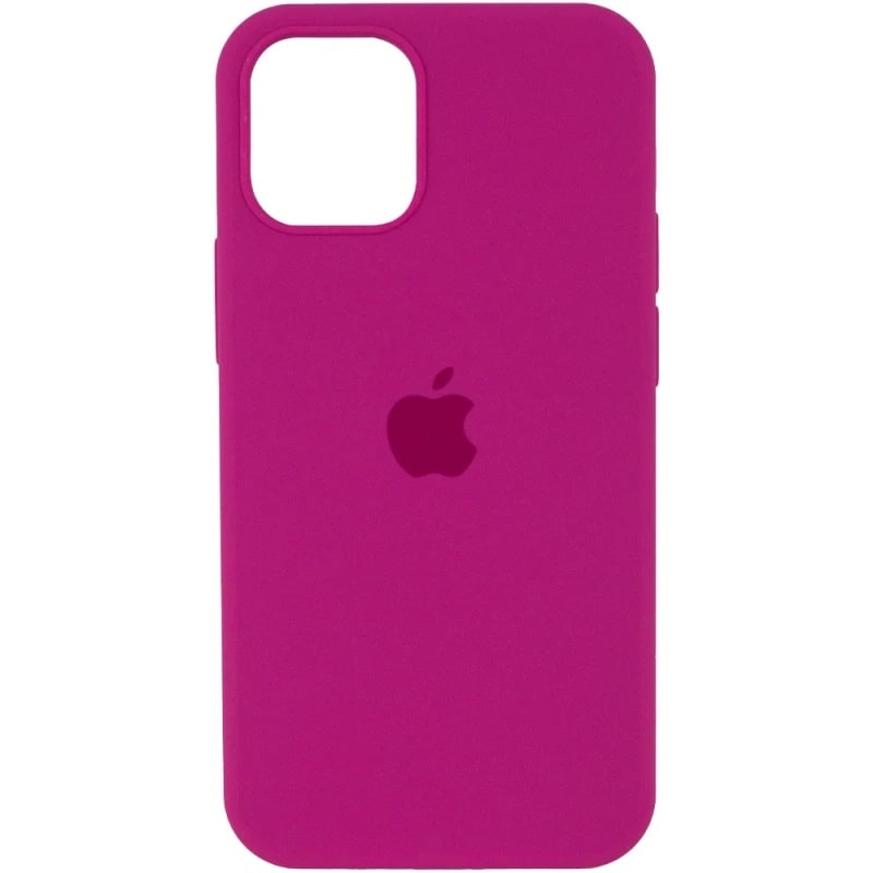 Чохол Silicone Case Full Protective (AA) для Apple iPhone 16 Pro Max (6.9") (Малиновий / Dragon Fruit) + скло в подарунок