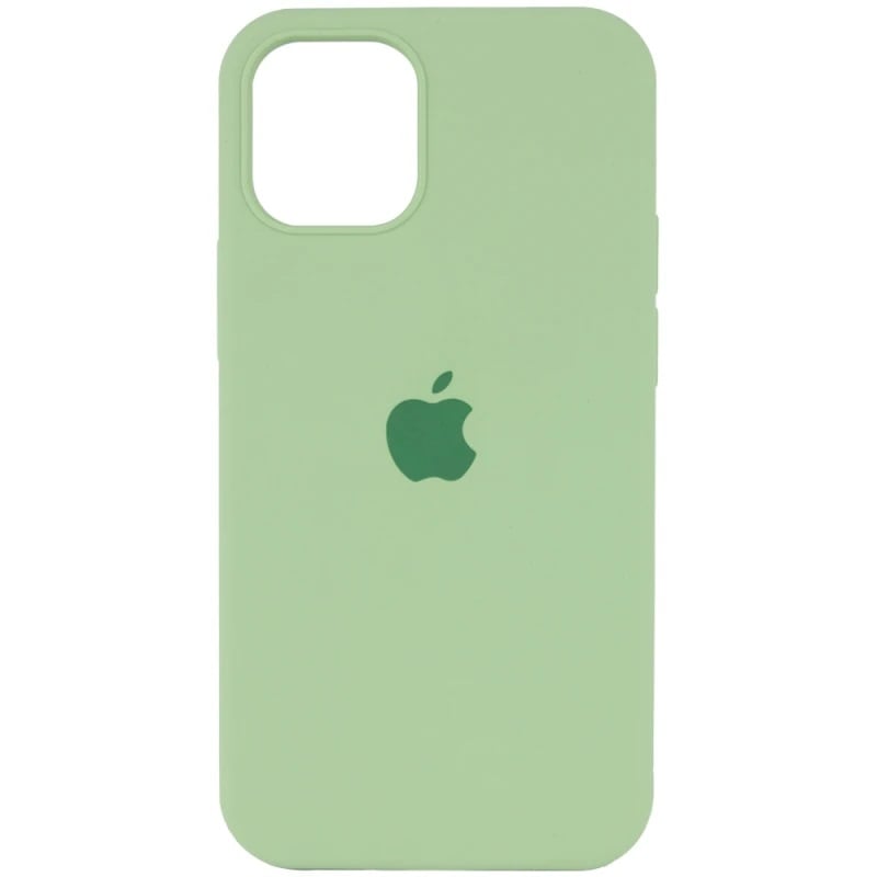 Чохол Silicone Case Full Protective (AA) для Apple iPhone 16 Pro Max (6.9") (М'ятний / Mint) + скло в подарунок