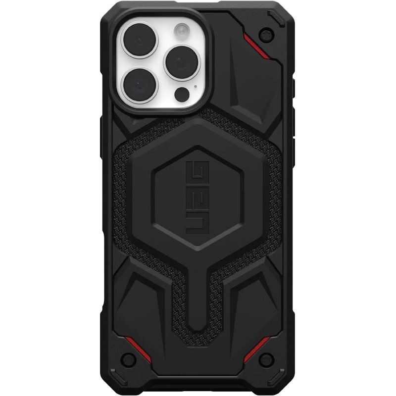 Чохол UAG для iPhone 16 Pro Max, Monarch Pro Magsafe, Kevlar Black (114457113940)