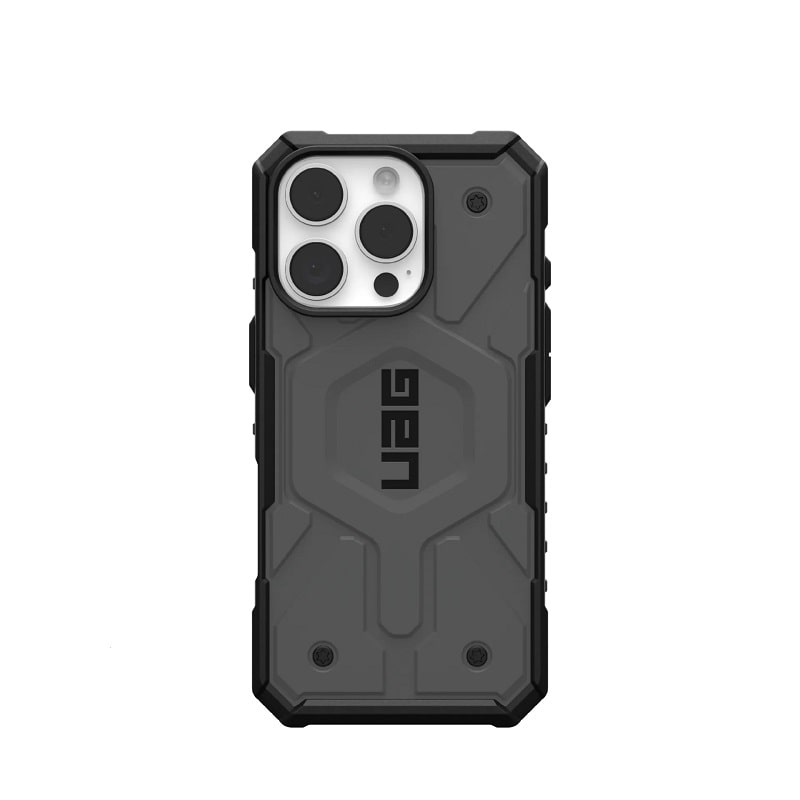 Чохол UAG для iPhone 16 Pro, Pathfinder Magsafe, Silver (114468113333)
