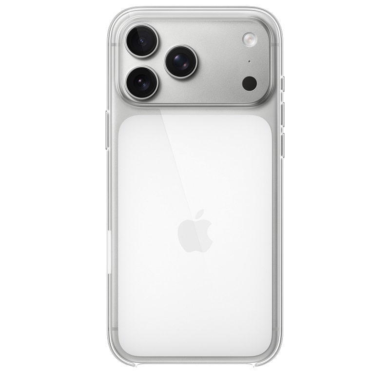 Чохол Apple Clear case NEW with Button, Animation & magsafe iphone 17 Pro