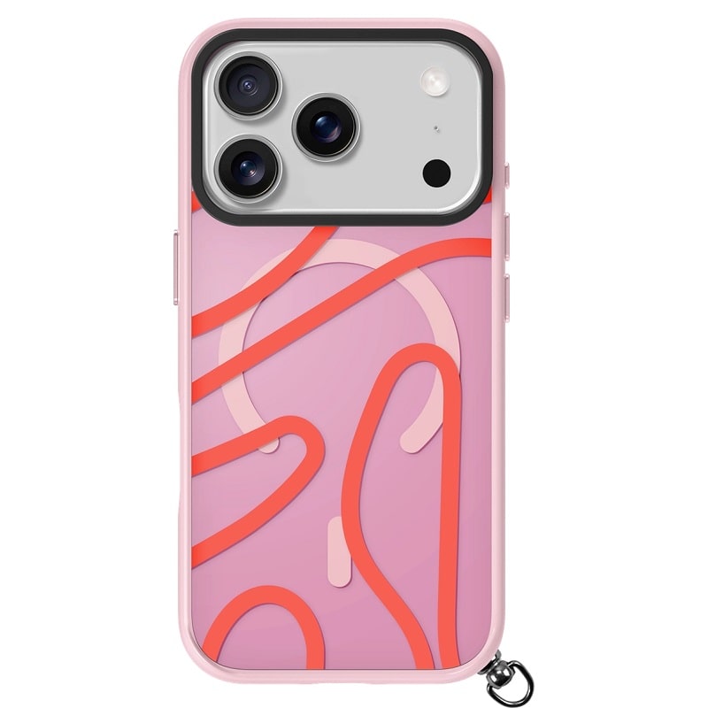 Чохол LAUT KEYKO POP for iPhone 17 Pro Max - Rosy Wave (L_IP25D_KP_P)