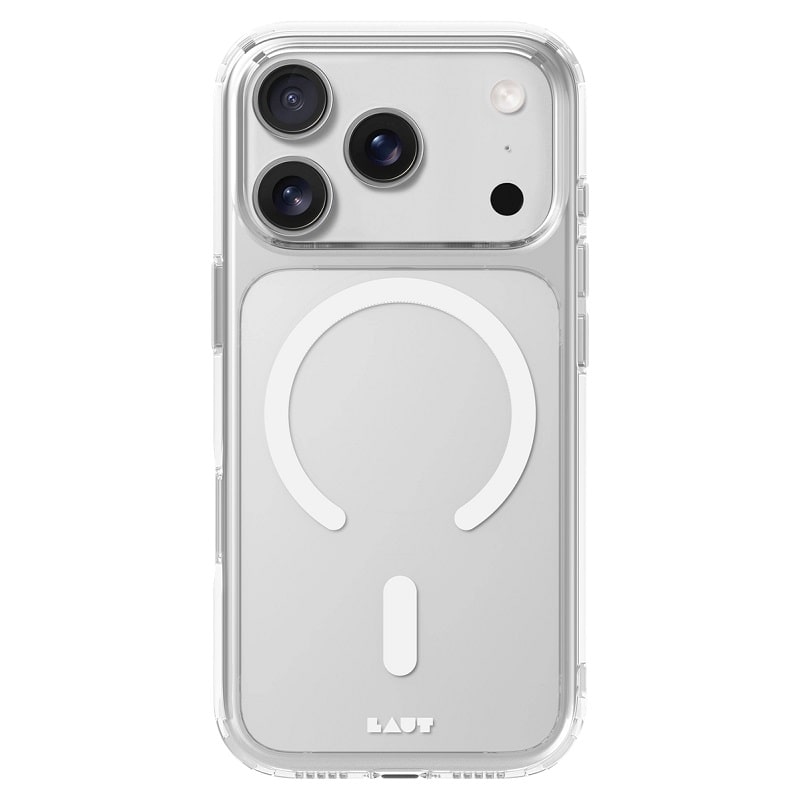 Чехол LAUT CRYSTAL FLURO case for iPhone 17 Pro Max - Clear Light Grey (L_IP25D_CF_LGY)