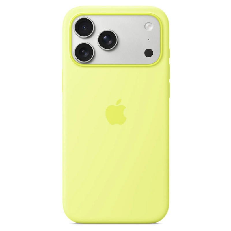 Чохол для смартфона Apple iPhone 17 Pro Max Silicone Case with MagSafe Neon Yellow (MGFM4)