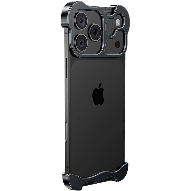 Чохол Minimalist Metal Bumper для Apple iPhone 17 Pro Max (6.9") (Black)