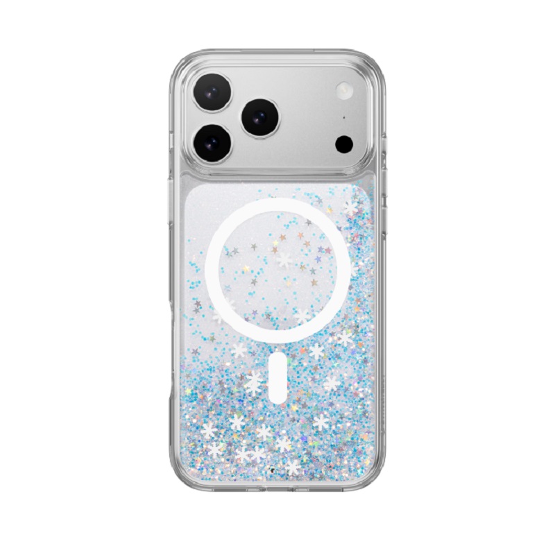 Чохол SwitchEasy Starfield M 3D Glitter Case with MagSafe for iPhone 17 Pro Max, Frozen