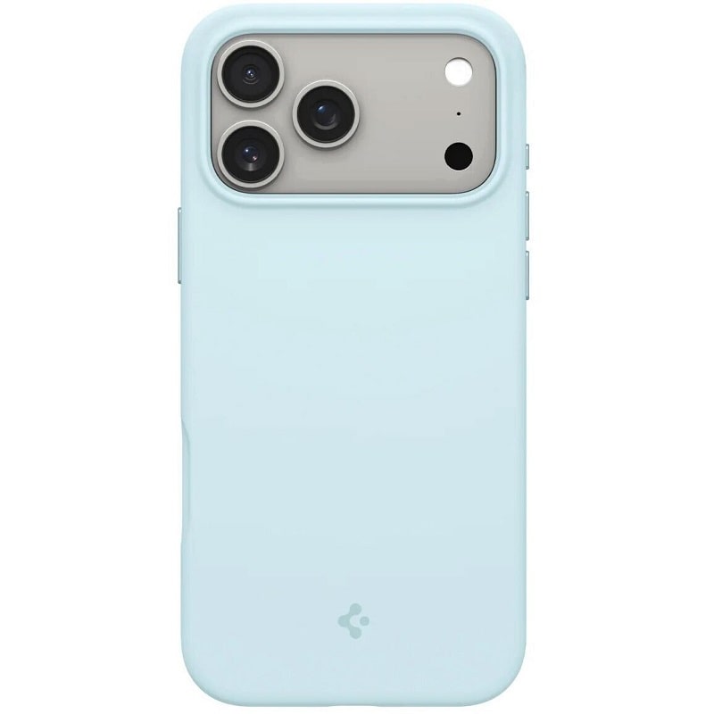 Чохол Spigen для iPhone 17 Pro, Silicon Fit MAG, Mute Blue (ACS10338)