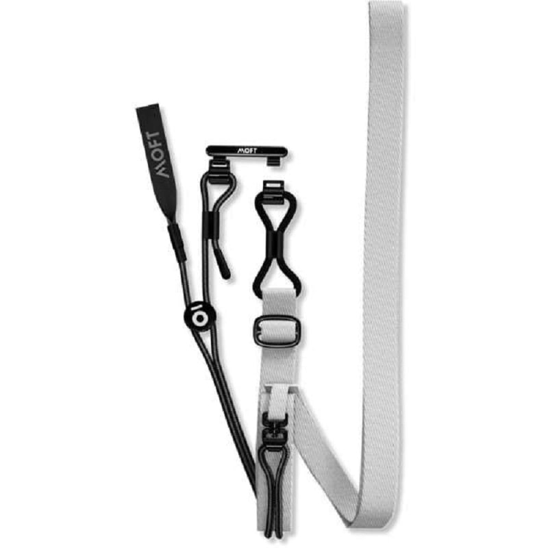 Ремінець Moft Lanyard White (MD018-1-L-WDGY)
