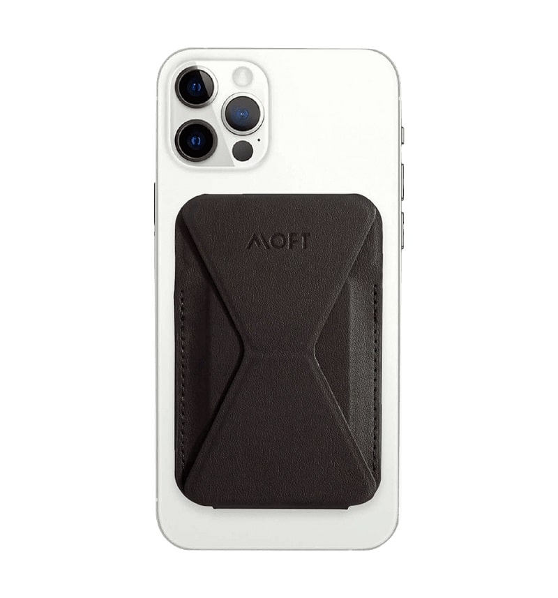 Магнітний гаманець-підставка Moft X with magsafe Black (MS007S-1-BK2021)