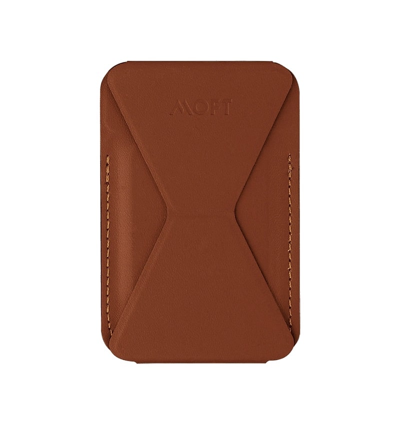 Магнітний гаманець-підставка Moft Snap-on with magsafe Brown (MS007M-1-BR)