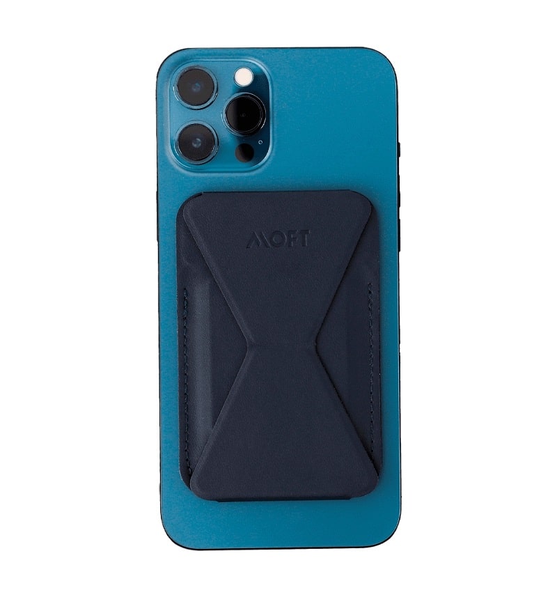 Магнитный кошелек-подставка Moft X with magsafe Dark Blue (MS007S-1-DEBU)