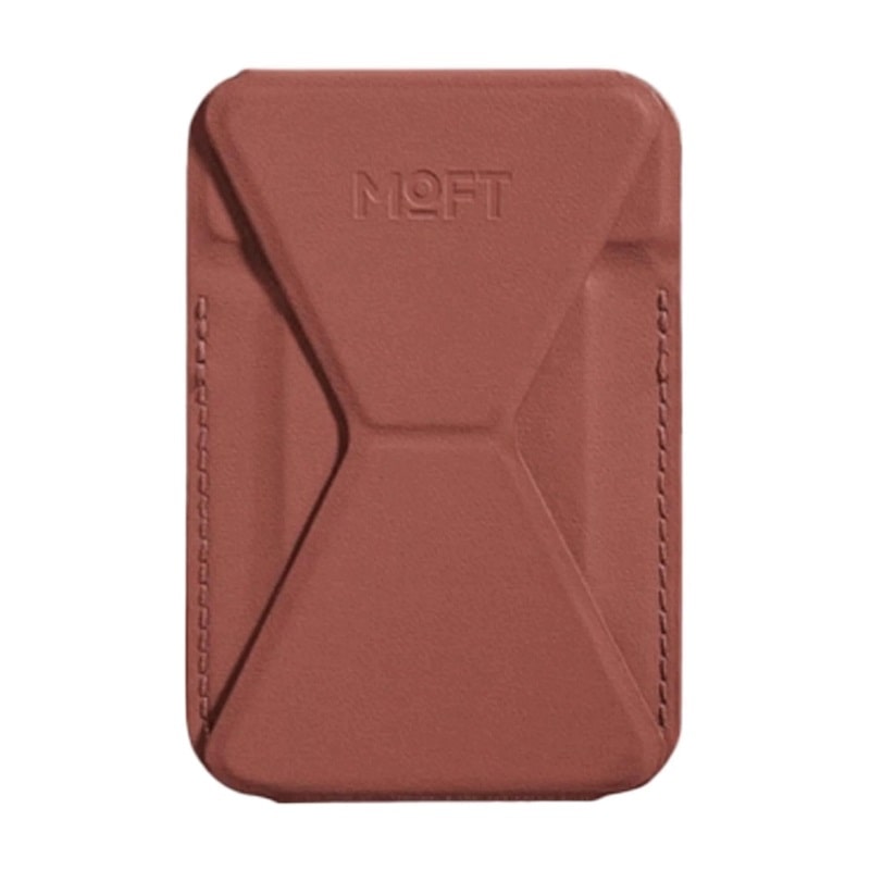 Магнітний гаманець-підставка Moft Snap-On MOVAS with magsafe Brown (MS007MP-1-MO-SNBN)