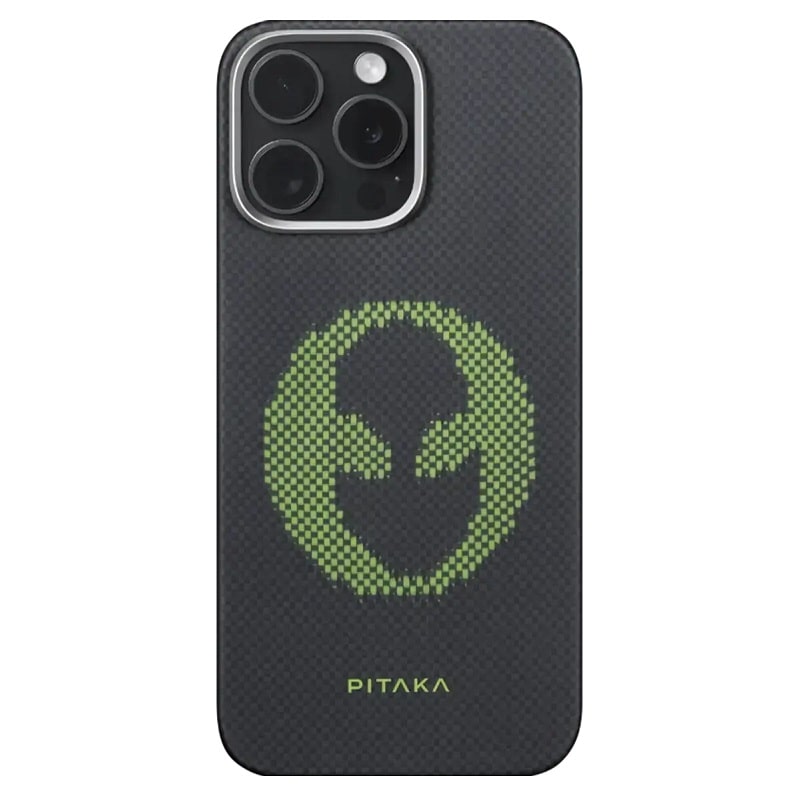 Чехол Pitaka Tactile Woven Case Aries Alien for iPhone 16 Pro Max (KI1601ALP)