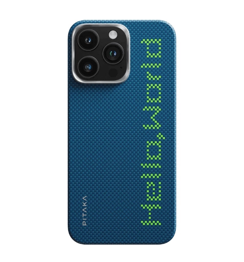 Чохол Pitaka Tactile Woven Case Hello World for iPhone 15 Pro Max (KI1501HWTP)