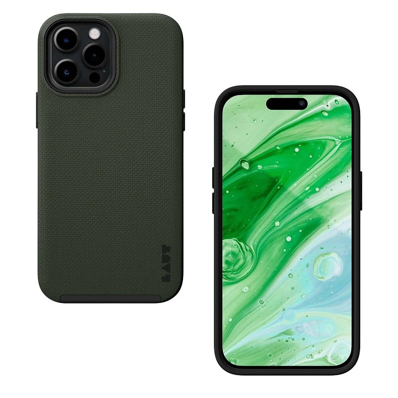 Чохол-накладка LAUT SHIELD for iPhone 14 Pro Olive (L_IP22B_SH_GN)