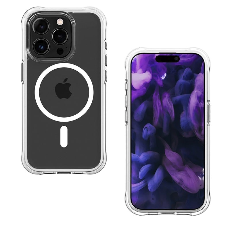 Чохол-накладка LAUT AERO PROTECT with MagSafe for iPhone 15 Pro Clear (L_IP23B_AP_W)