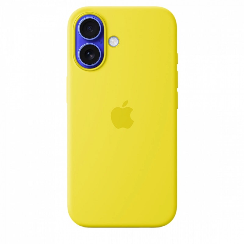 Чохол Silicone Case with MagSafe + Button iPhone 16 Star fruit copi