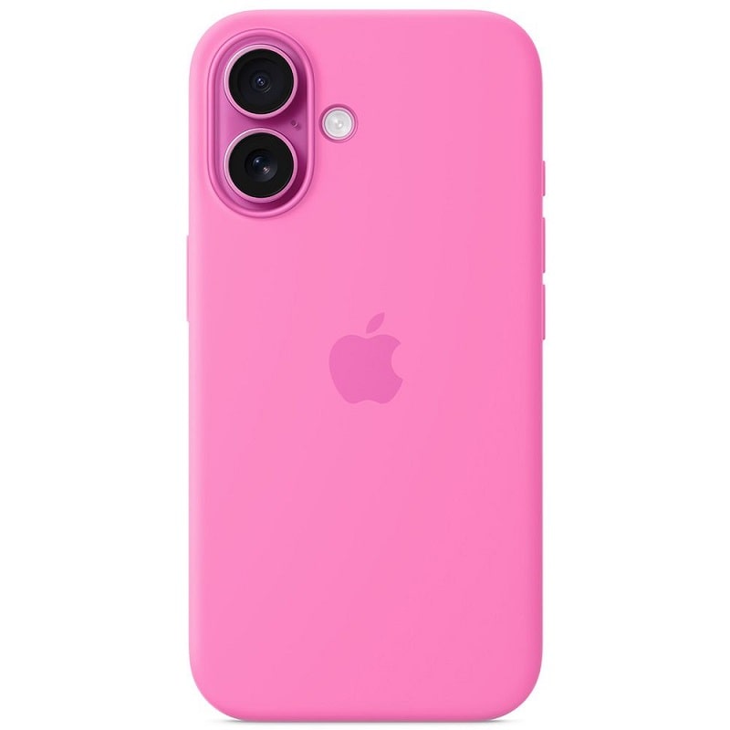 Чохол Silicone Case with MagSafe + Button iPhone 16 Peony