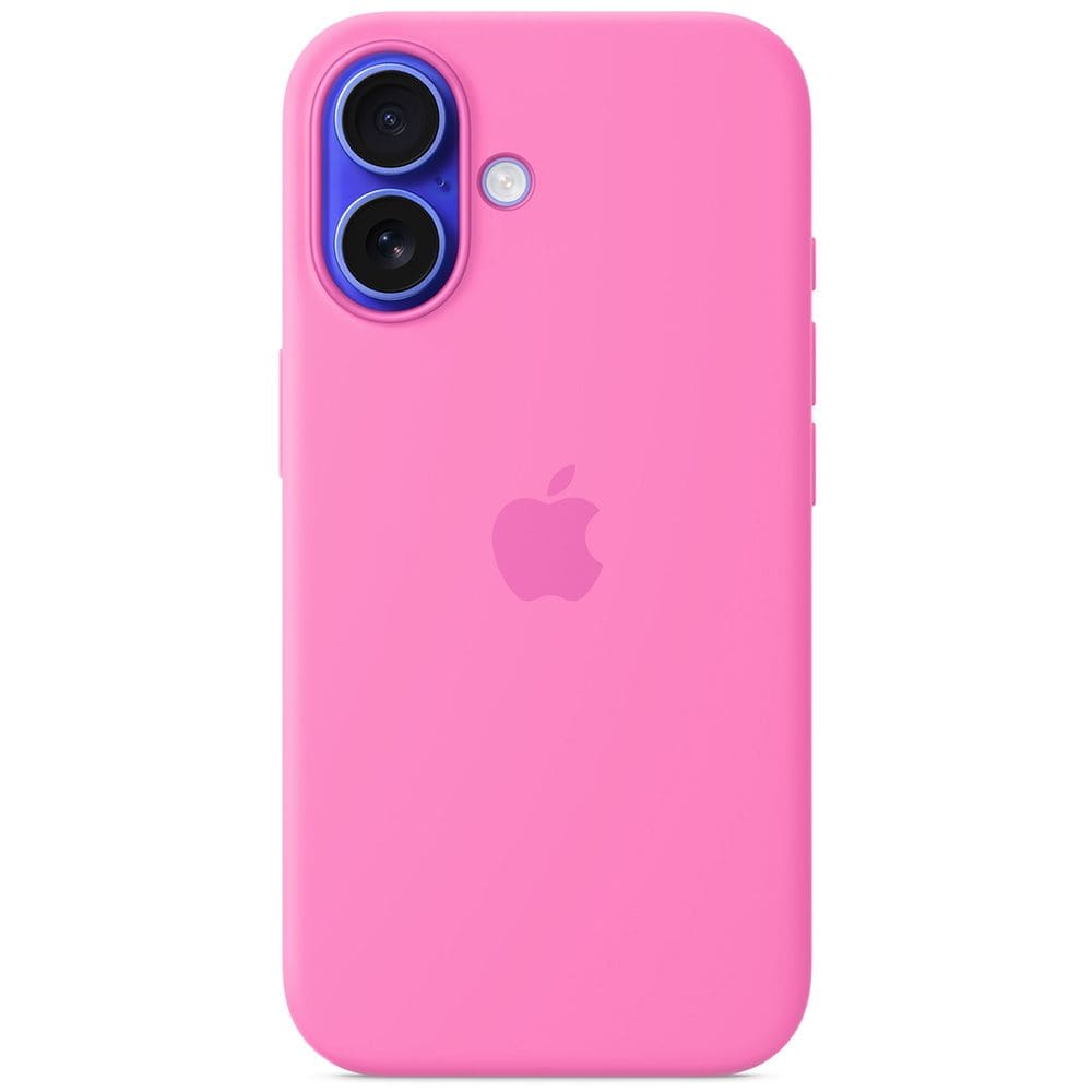 Чохол Silicone Case with MagSafe + Button iPhone 16 Peony - фото 1