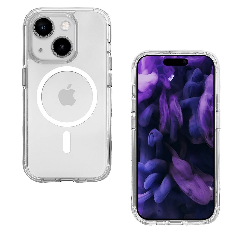 Чохол-накладка LAUT CRYSTAL MATTER X with MagSafe for iPhone 15 Crystal (L_IP23A_CMX_UC)