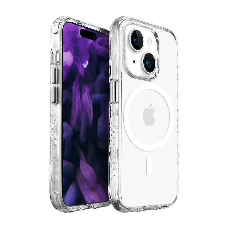 Чохол-накладка LAUT CRYSTAL MATTER X with MagSafe for iPhone 15 Crystal (L_IP23A_CMX_UC) - фото 1