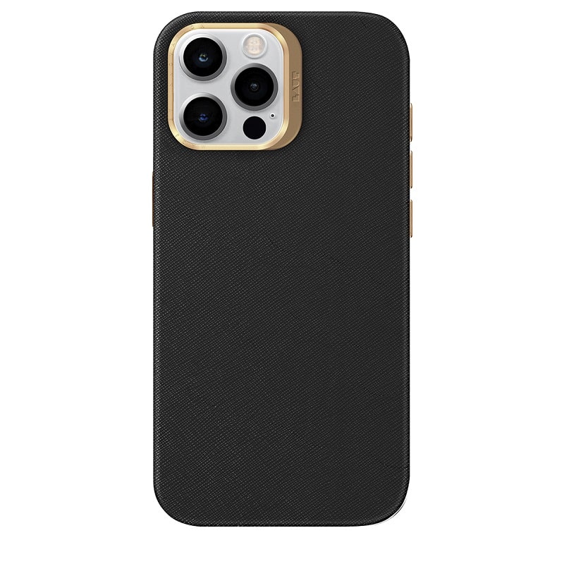 Чохол-накладка LAUT PRESTIGE with MagSafe for iPhone 15 Pro Black (L_IP23B_PR_BK)