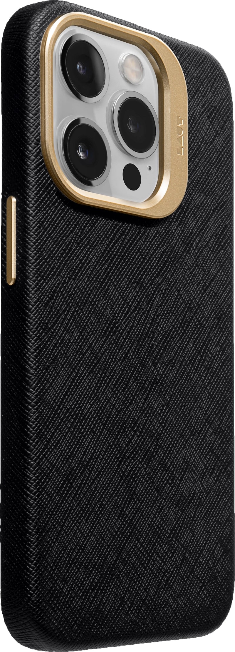 Чохол-накладка LAUT PRESTIGE with MagSafe for iPhone 15 Pro Black (L_IP23B_PR_BK) - фото 1