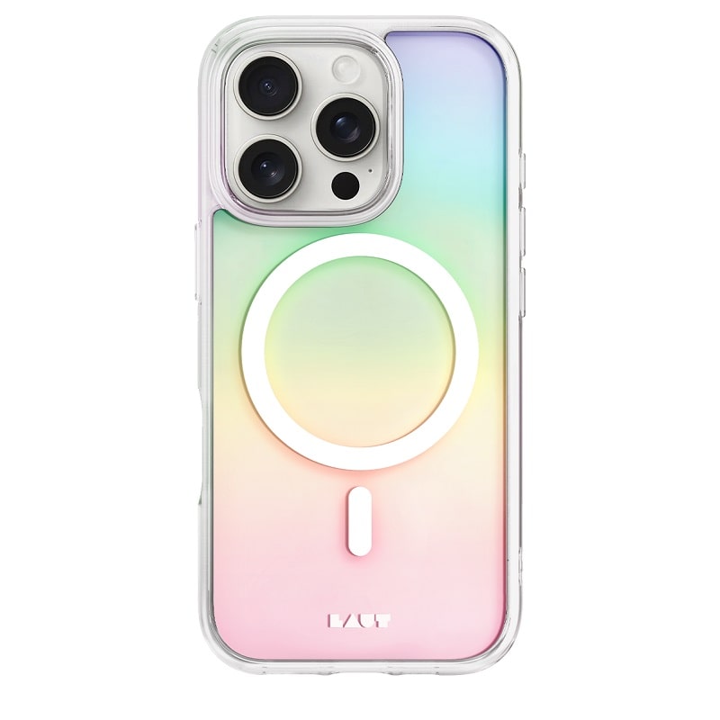 Чохол-накладка LAUT HOLO with MagSafe for iPhone 16 Pro Max Pearl (L_IP24D_HO_W)