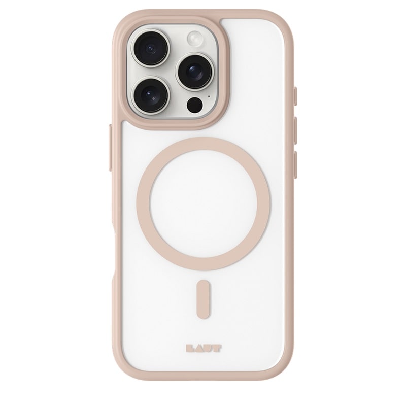 Чехол-накладка LAUT HUEX PROTECT with MagSafe for iPhone 16 Pro Max Beige Gold (L_IP24D_HPT_BE)