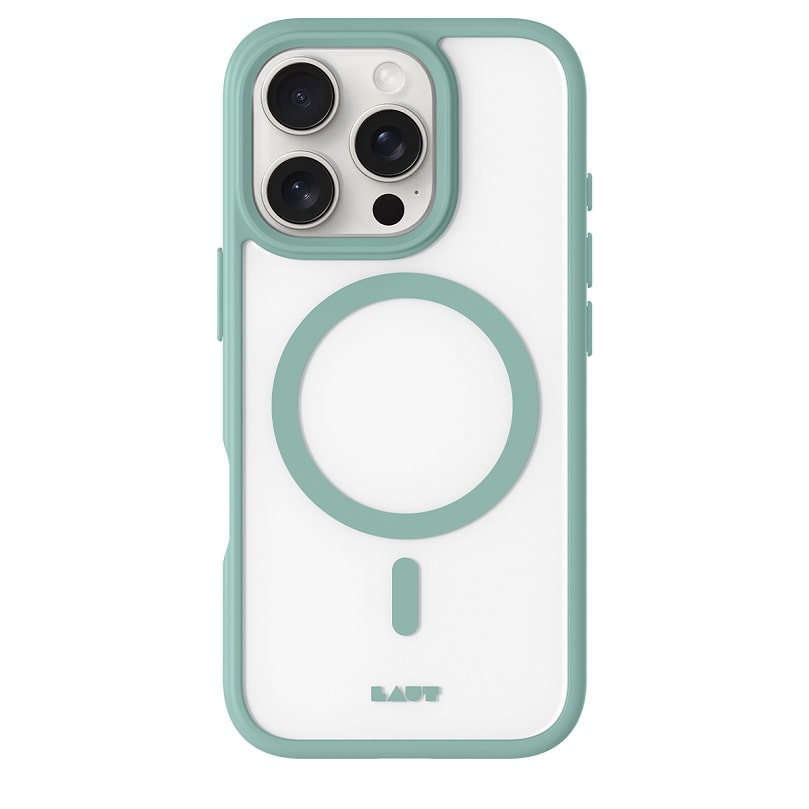 Чохол-накладка LAUT HUEX PROTECT with MagSafe for iPhone 16 Pro Max Silt Green (L_IP24D_HPT_GN)