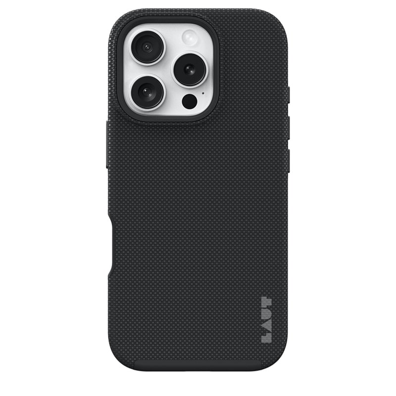 Чехол-накладка LAUT SHIELD with MagSafe for iPhone 16 Pro Black (L_IP24B_MSH_BK)