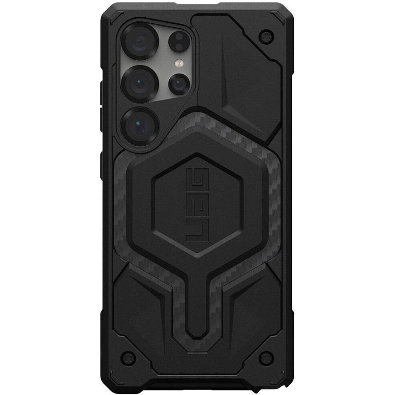 Чохол UAG для Samsung Galaxy S25 Ultra, Monarch, Carbon Fiber (214464114242)