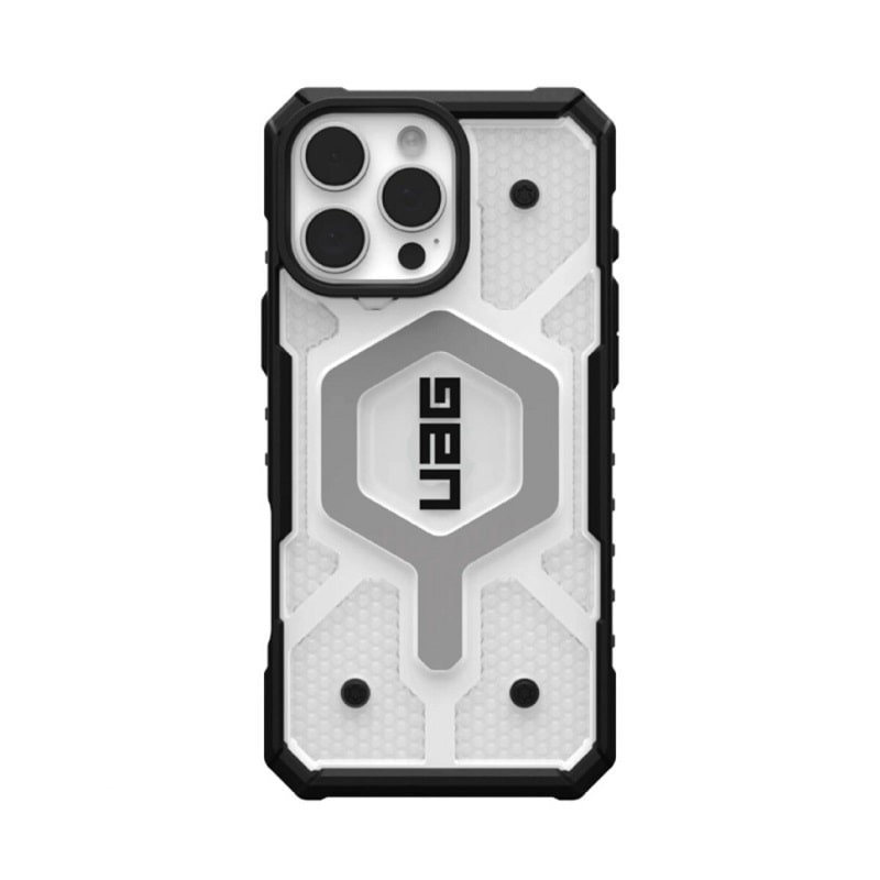 Чехол для смартфона UAG AAA Pathfinder Mag Clear for Apple iPhone 15 Pro Grey (UAGPTCL15ProGrey)