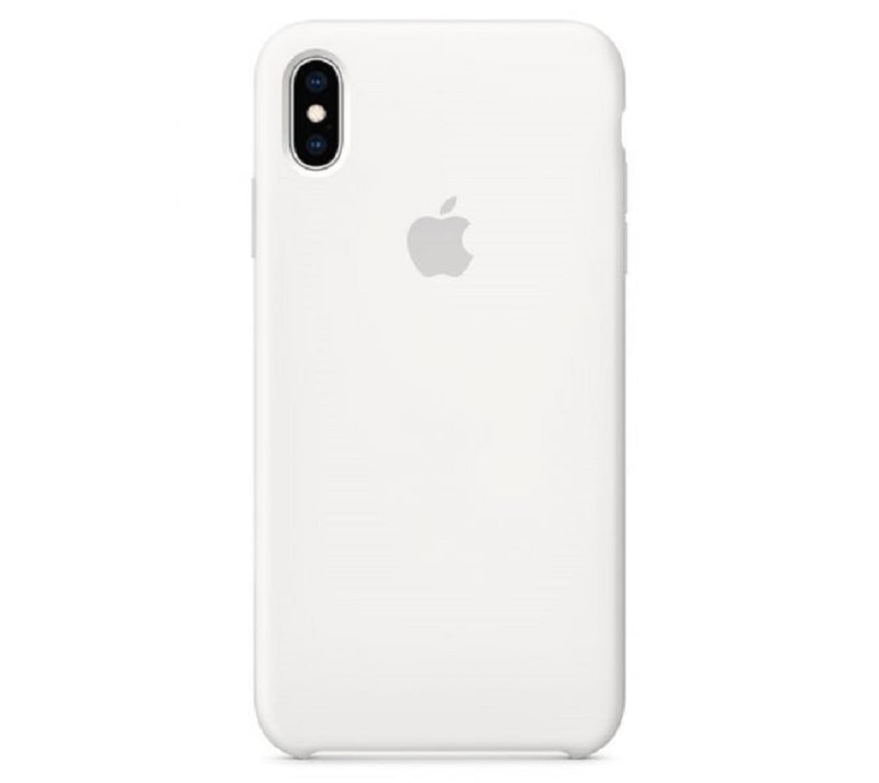 Чехол Apple Silicone Case iphone XS MAX copi White (A)