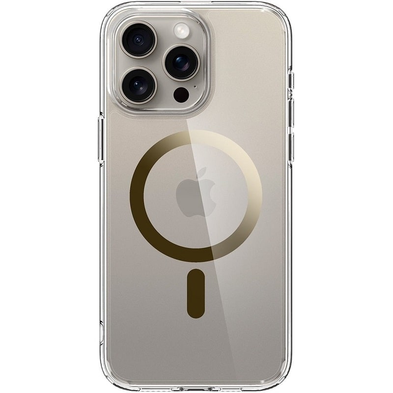 Чохол Spigen для iPhone 15 Pro, Ultra Hybrid MagFit, Gold (ACS06718)