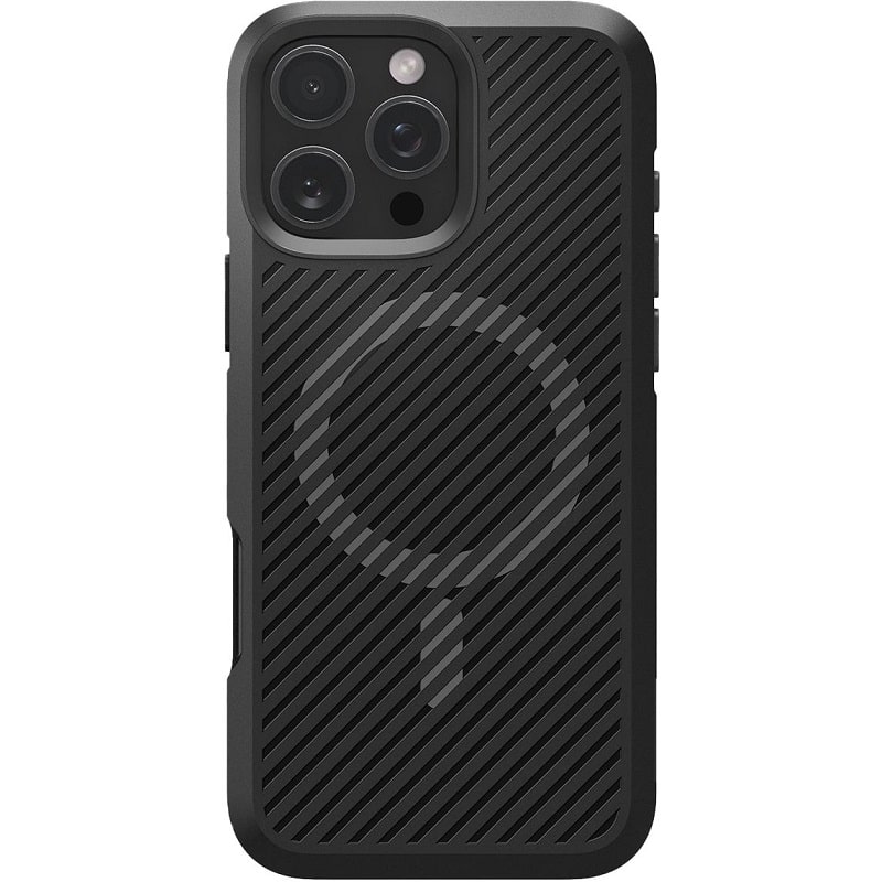 Чехол Spigen для iPhone 16 Pro, Core Armor MagFit, Matte Black (ACS08158) Чехол Spigen для iPhone 16 Pro, Core Armor MagFit, Matte Black (ACS08158)