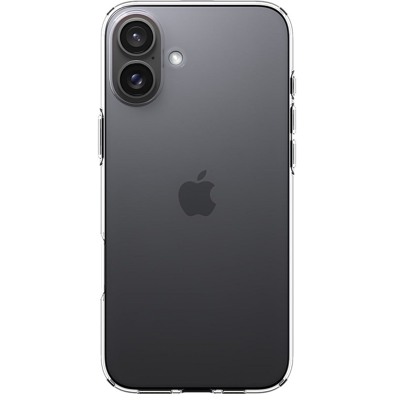 Чехол Spigen для iPhone 16, Liquid Crystal, Crystal Clear (ACS08190)